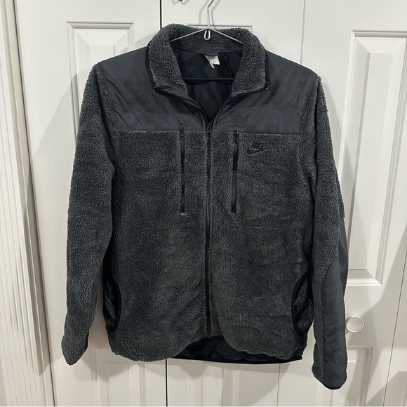 Nike Fleece Full Zip Jacket - Picture 1 of 10